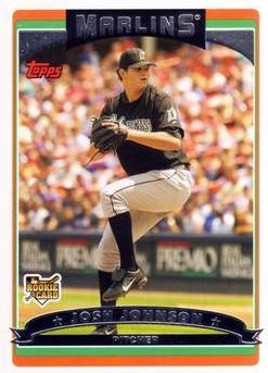 Josh Johnson #UH164 Baseball Cards 2006 Topps Updates & Highlights