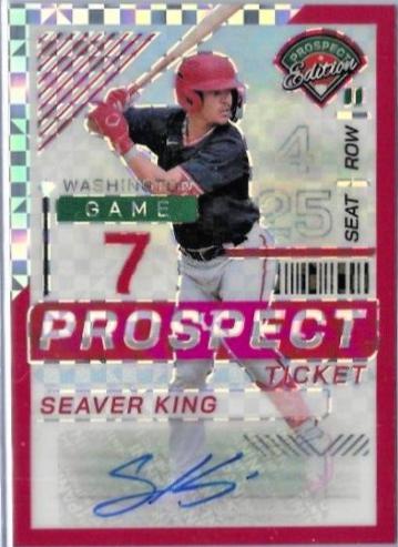 Seaver King [Red Power Holo Ticket Signature] #173