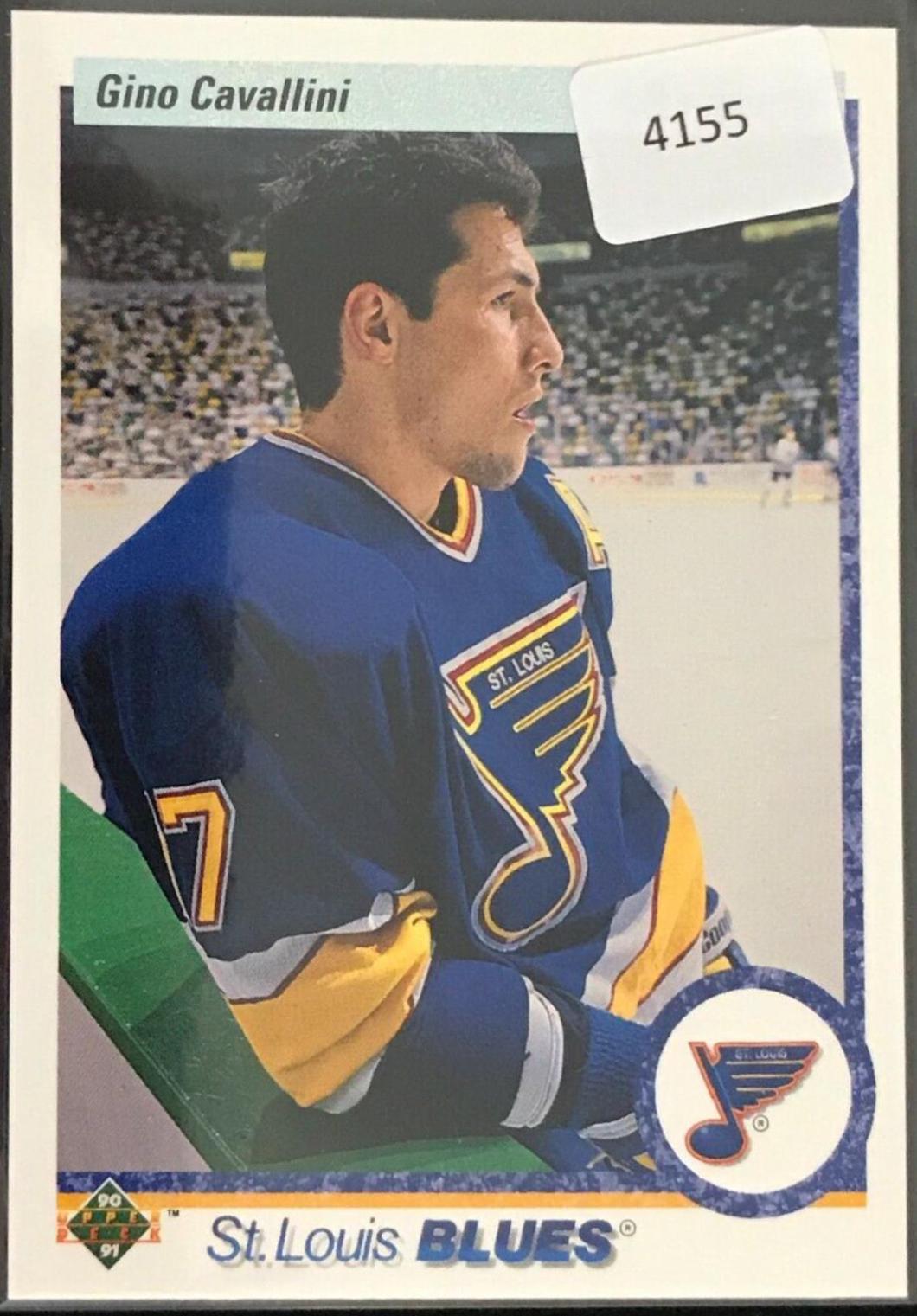 Gino Cavallini #38 Hockey Cards 1990 Upper Deck French