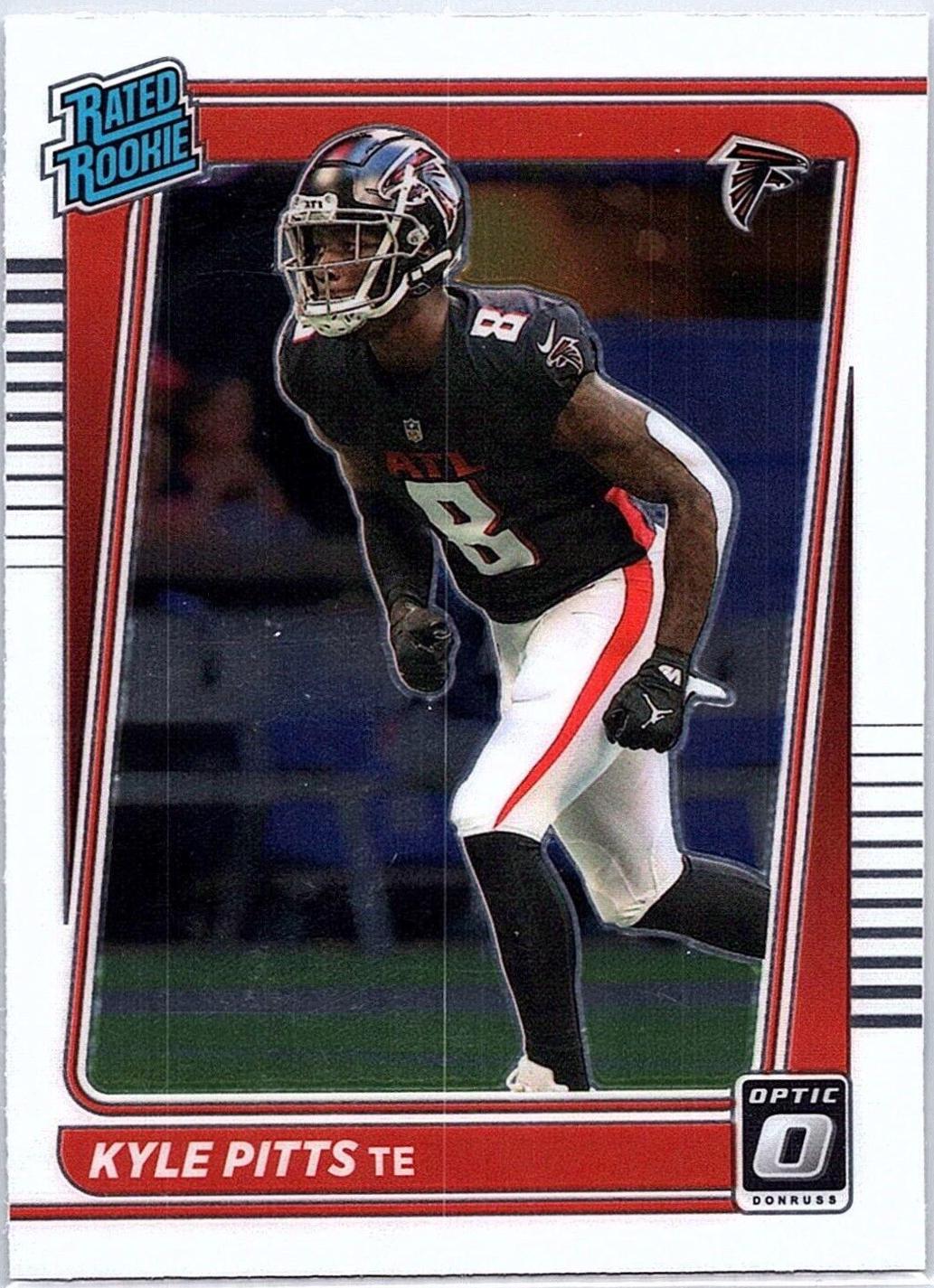 Kyle Pitts #211 Football Cards 2021 Panini Donruss Optic