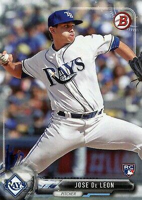 Jose De Leon #42 Baseball Cards 2017 Bowman