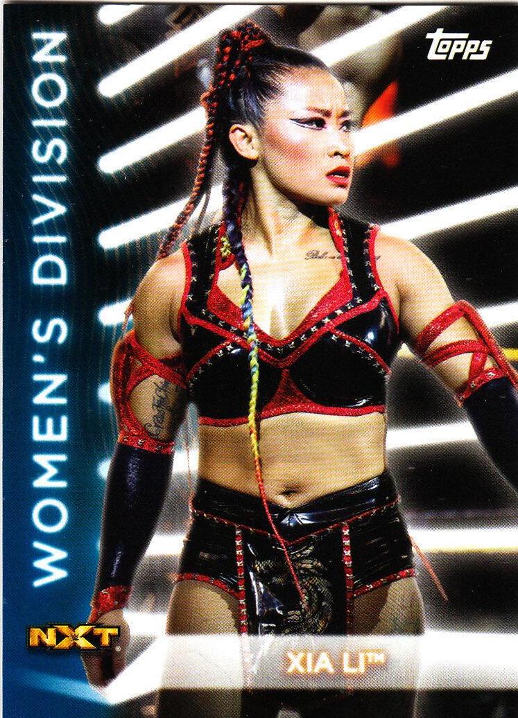 Xia Li #R-49 Wrestling Cards 2021 Topps WWE Women’s Division Roster