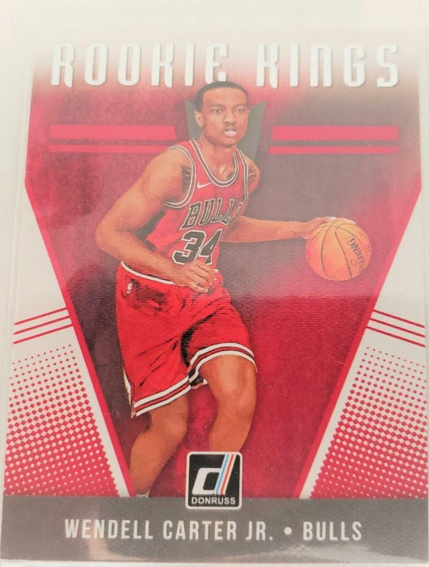 Wendell Carter Jr. #1 Basketball Cards 2018 Panini Donruss Rookie Kings