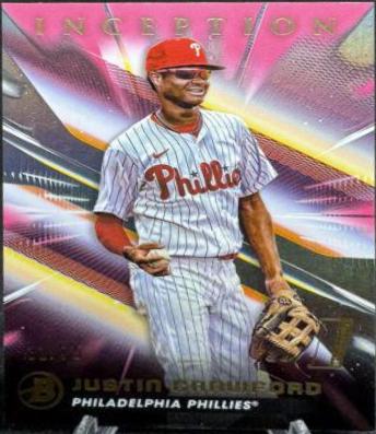 Justin Crawford [Fuchsia Foil] #100
