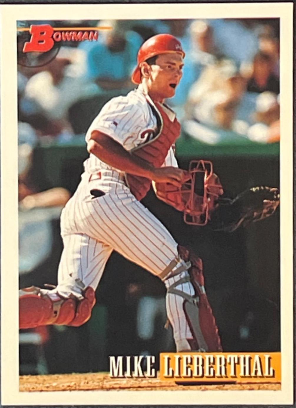 Mike Leiberthal #20 Baseball Cards 1993 Bowman