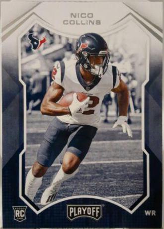 Nico Collins #227 Football Cards 2021 Panini Playoff