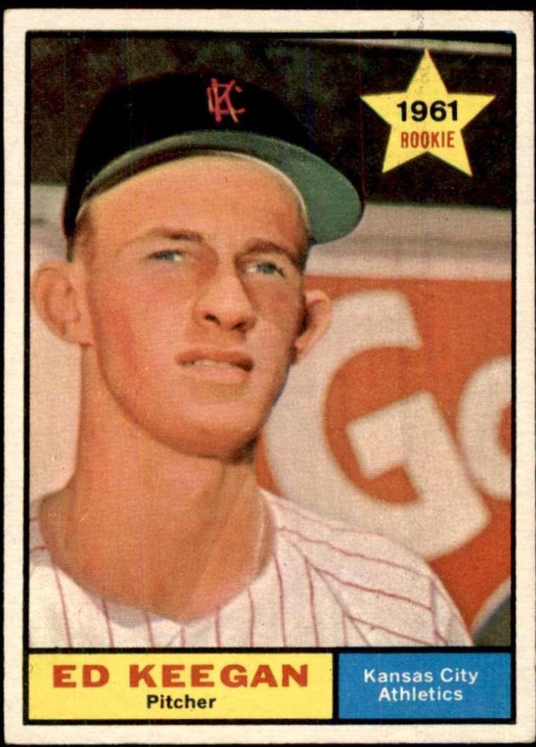 Ed Keegan #248 Baseball Cards 1961 Topps