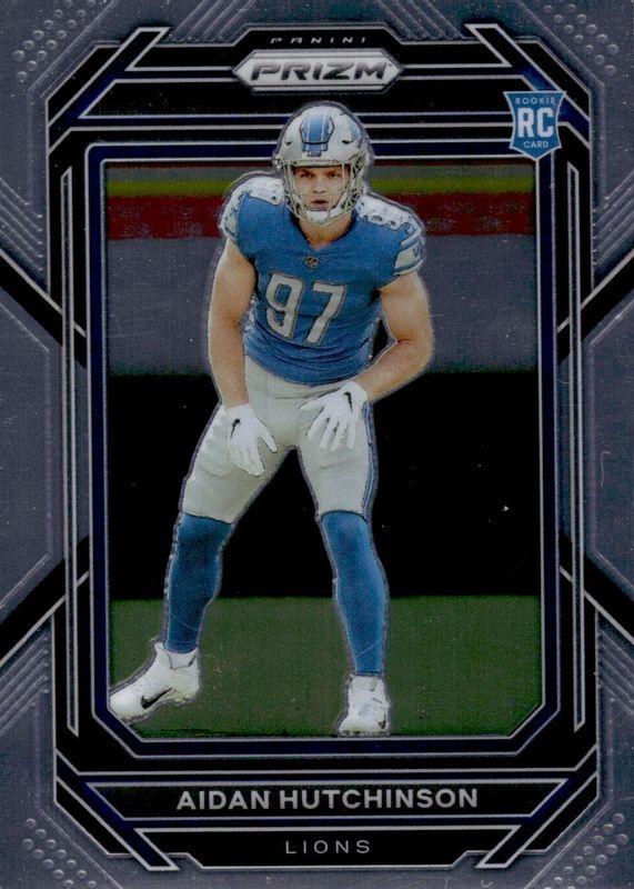 Aidan Hutchinson #340 Football Cards 2022 Panini Prizm