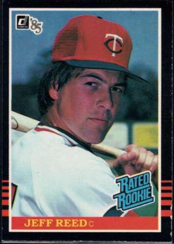 Jeff Reed #30 Baseball Cards 1985 Donruss
