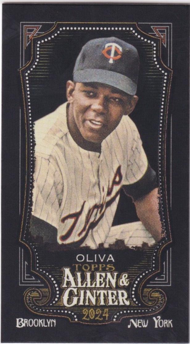 Tony Oliva #322 2024 Topps Allen & Ginter X Baseball