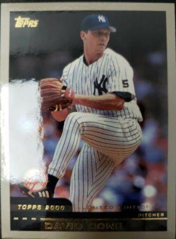 David Cone #138 Baseball Cards 2000 Topps Limited Edition