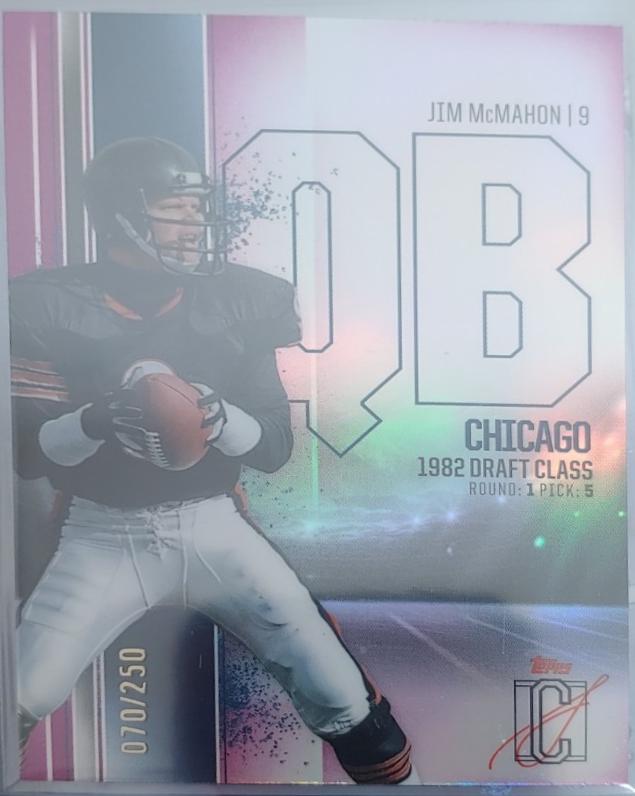 Jim McMahon [Magenta] #BCV-6