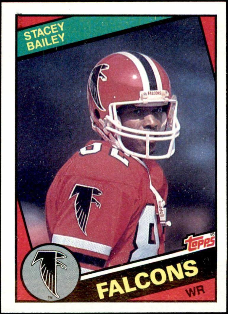 Stacey Bailey #211 Football Cards 1984 Topps