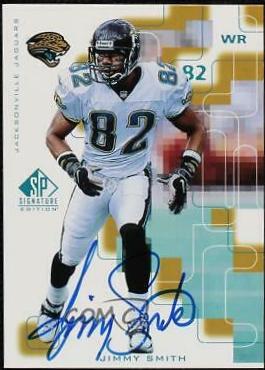 Jimmy Smith #JS 1999 Sp Signature Football