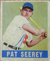 Pat Seerey #73 Baseball Cards 1948 Leaf Prices
