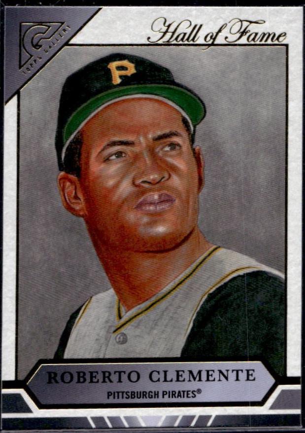 Roberto Clemente #HOFG-15 Baseball Cards 2020 Topps Gallery Hall of Fame
