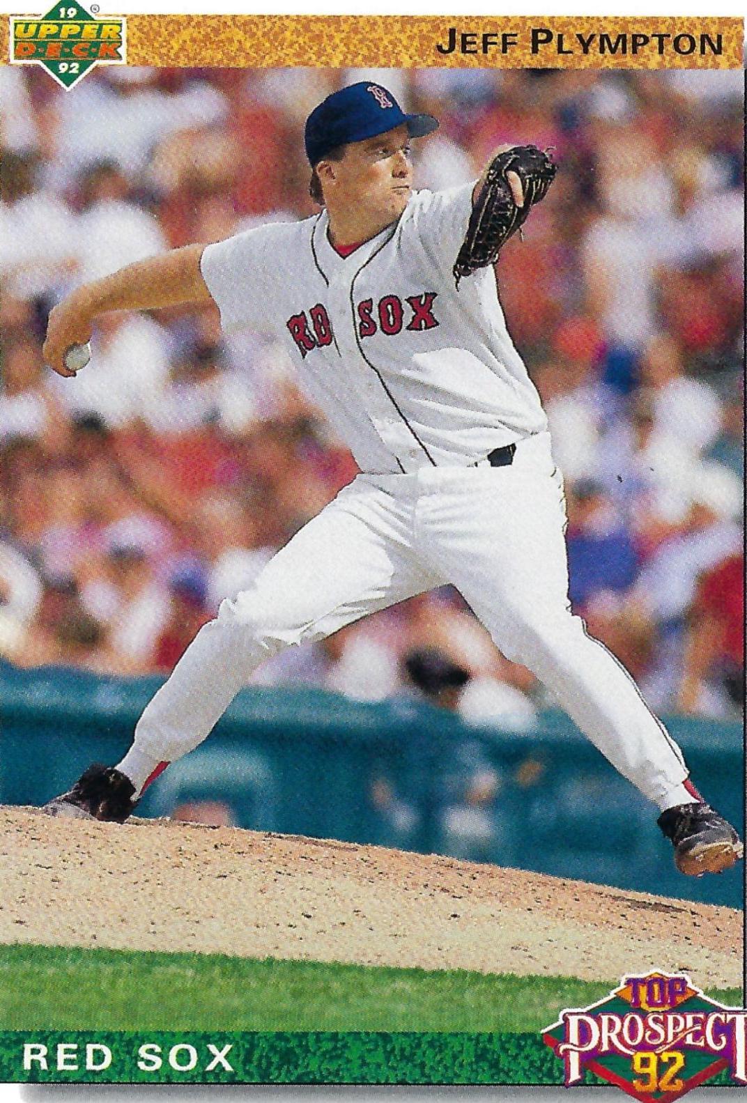 Jeff Plympton #71 Baseball Cards 1992 Upper Deck