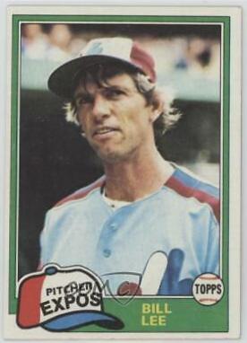 Bill Lee (1981 Topps)