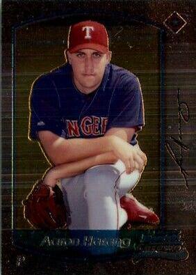 Aaron Harang #190 Baseball Cards 2000 Bowman Chrome
