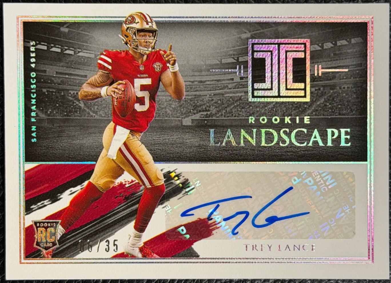 Trey Lance [Autograph Bronze] #RL-TRL