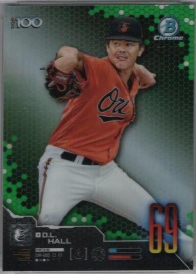 DL Hall [Green Refractor] #BTP32