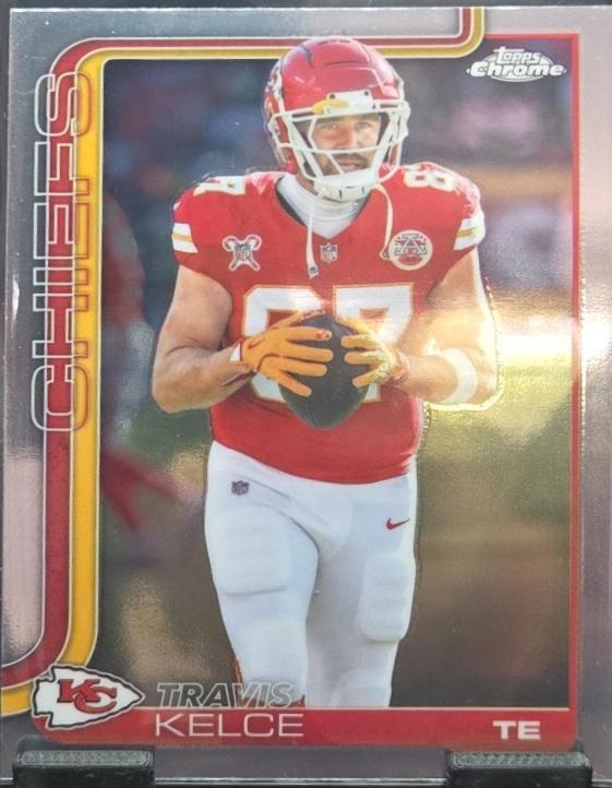 Travis Kelce [Football Leather Purple] #150