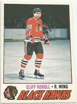 Cliff Koroll #146 Hockey Cards 1977 O-Pee-Chee