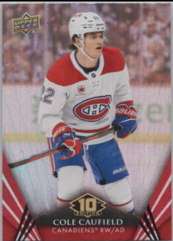 Cole Caufield #5 Hockey Cards 2024 Upper Deck Tim Hortons