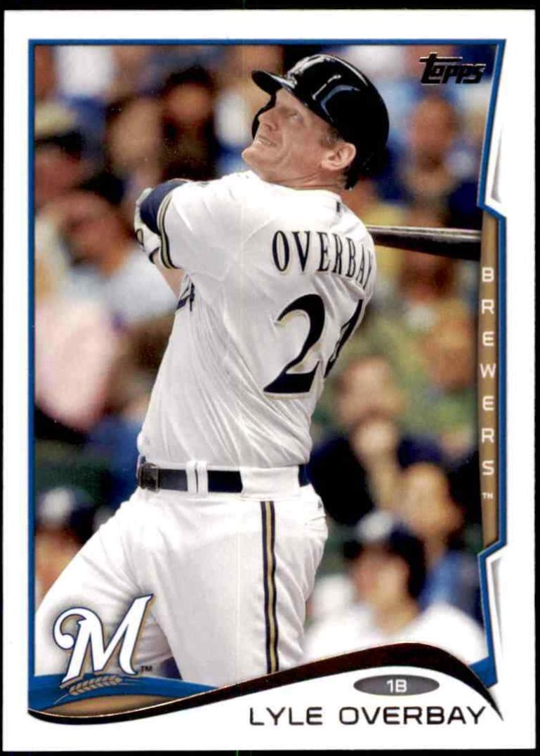 Lyle Overbay #US-123 Baseball Cards 2014 Topps Update