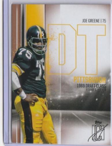 Joe Greene #50 Football Cards 2024 Topps Signature Class