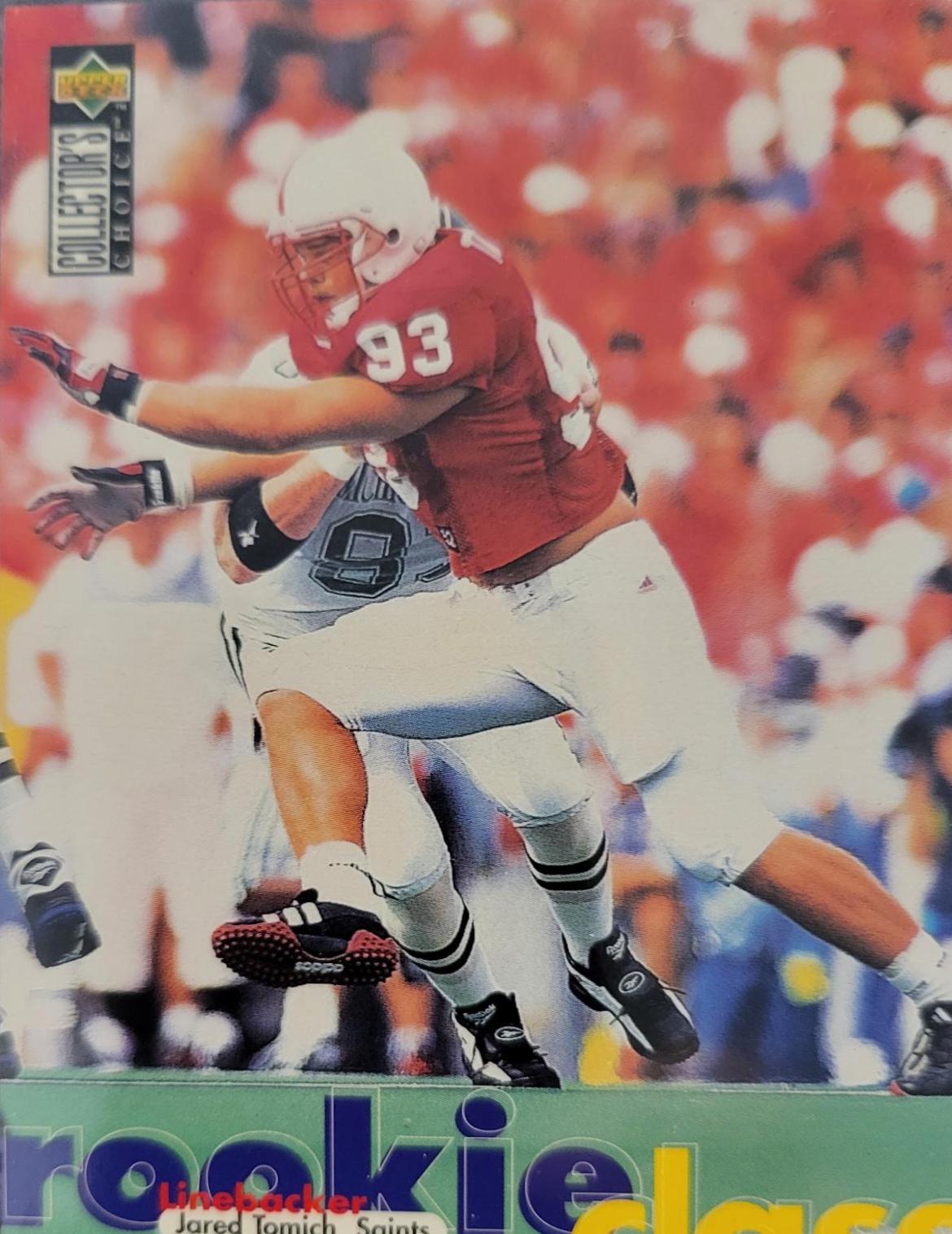 Jared Tomich #11 Football Cards 1997 Collector's Choice