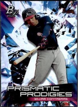 William Contreras #11 Baseball Cards 2019 Bowman Platinum Prismatic Prodigies