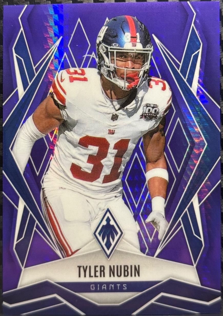 Tyler Nubin #63 2025 Panini Phoenix Football