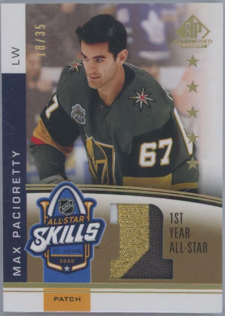 Max Pacioretty [Patch] #AS1-MP