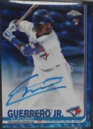 Vladimir Guerrero Jr. [Blue Wave Refractor] #RA-VGJ