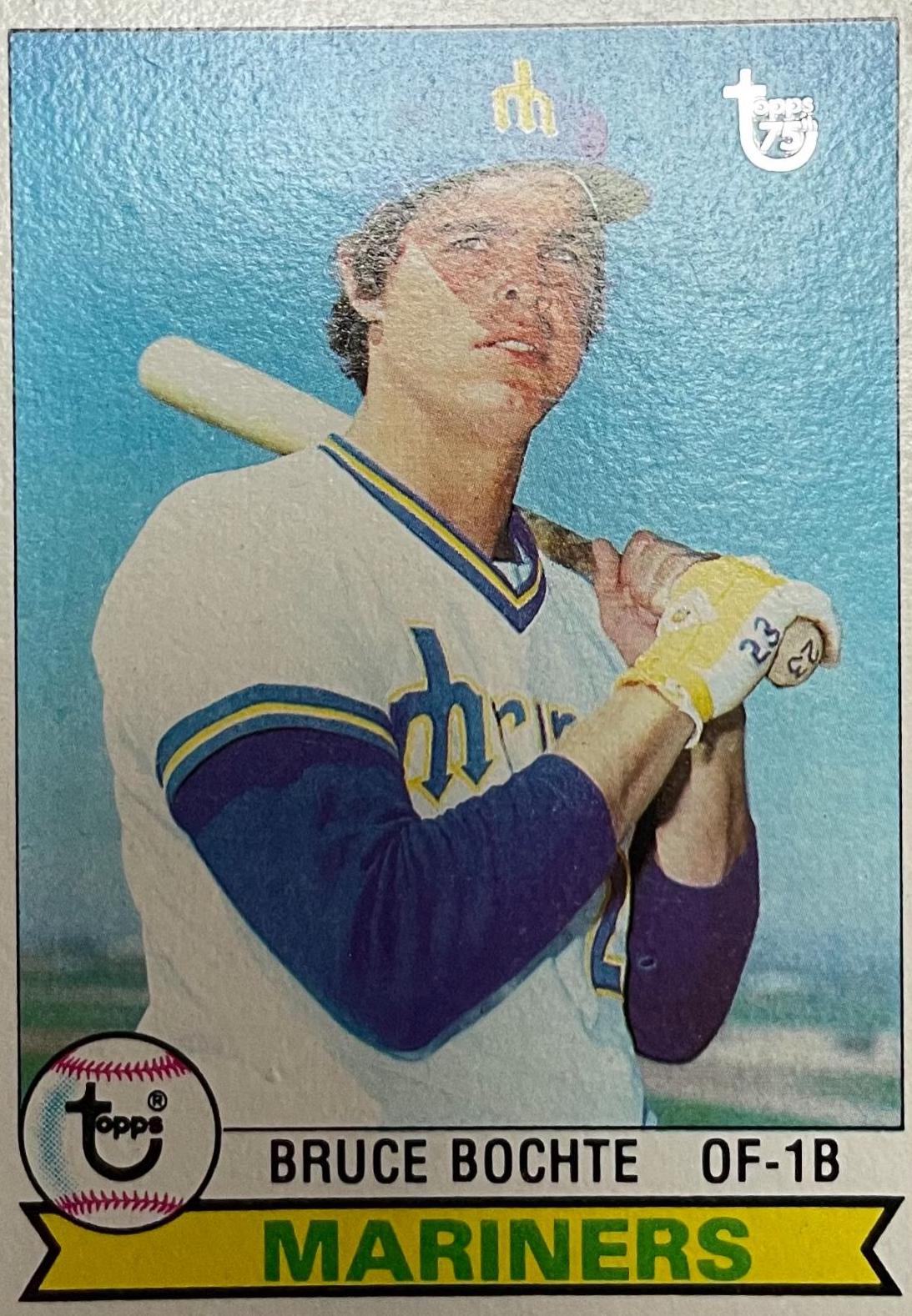 Bruce Bochte #443 Baseball Cards 2014 Topps 75th Anniversary Buybacks