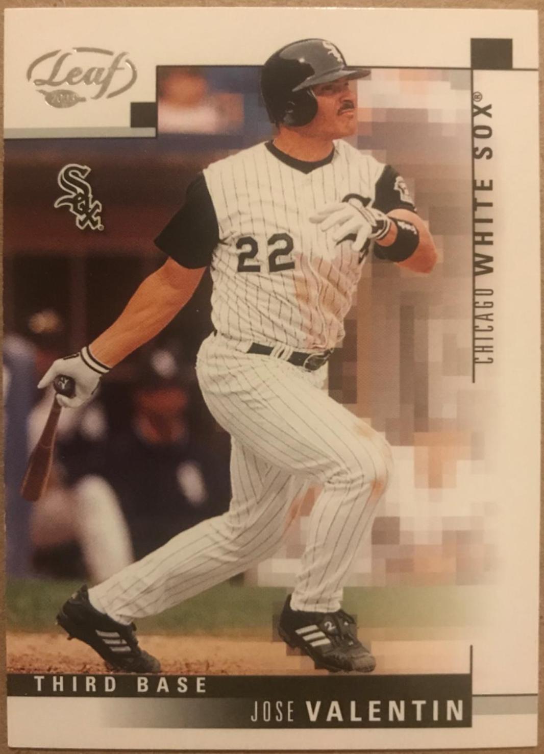 Jose Valentin #30 Baseball Cards 2003 Leaf