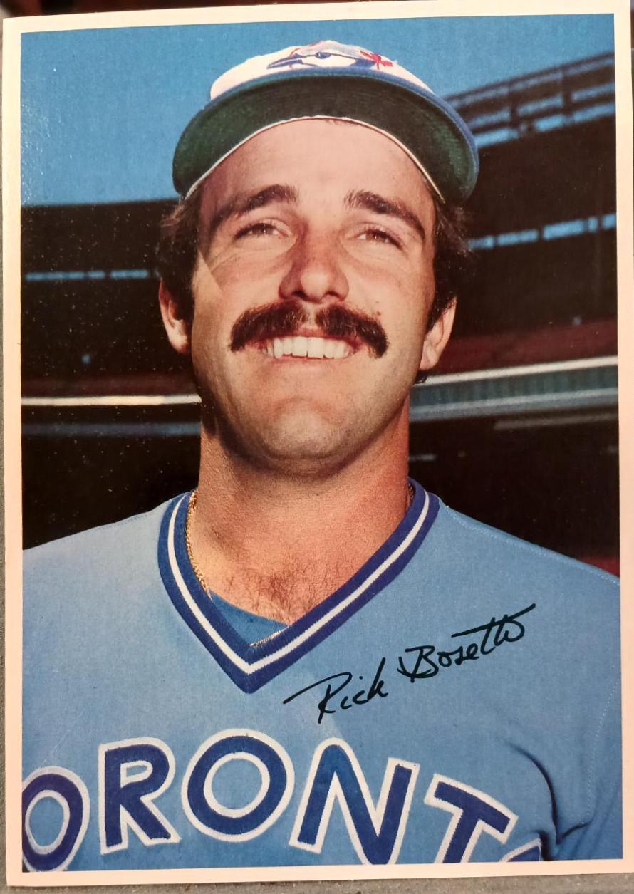 Rick Bosetti #51 1980 Topps Superstar 5x7 Photos Baseball