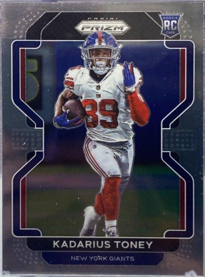 Kadarius Toney #342 Football Cards 2021 Panini Prizm