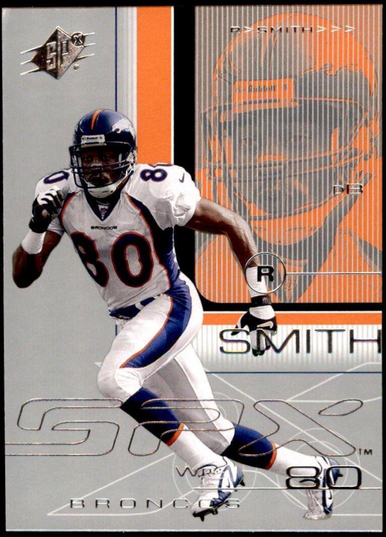 Rod Smith #29 Football Cards 2001 Spx
