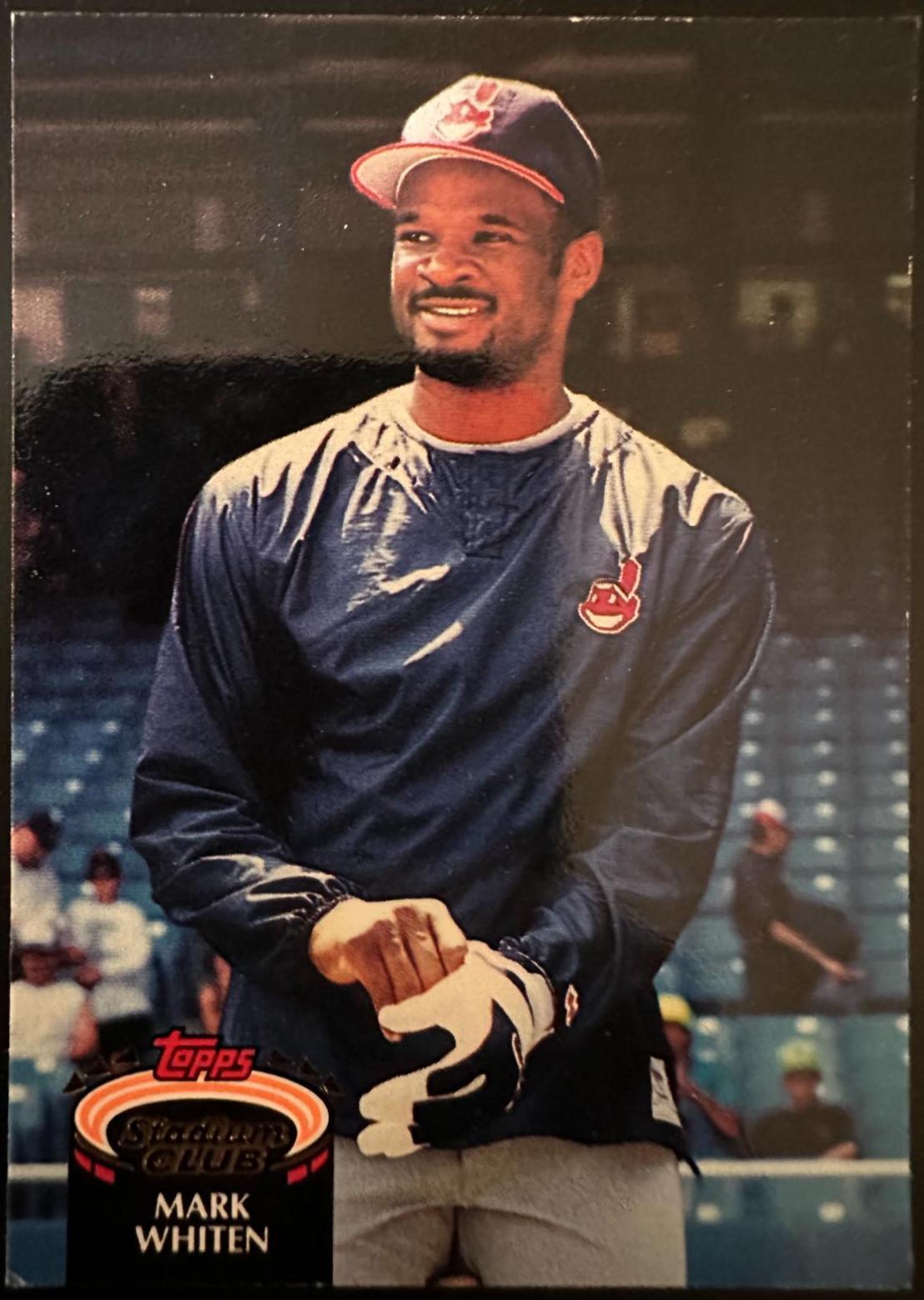 Mark Whiten #51 Baseball Cards 1992 Stadium Club