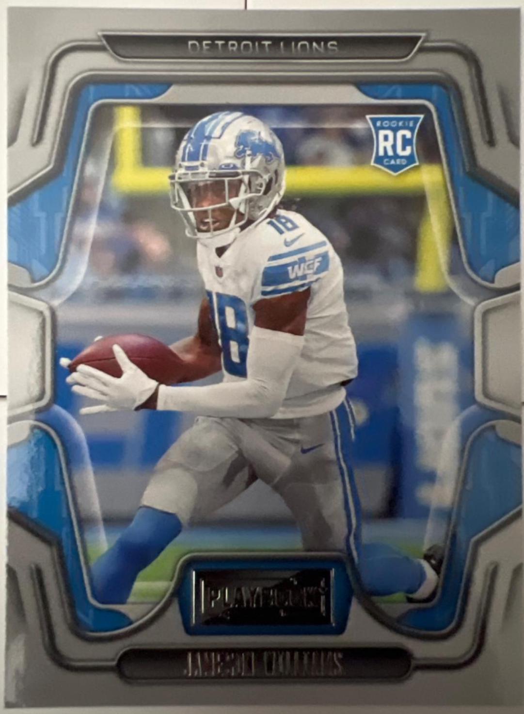 Jameson Williams #108 Football Cards 2022 Panini Playbook
