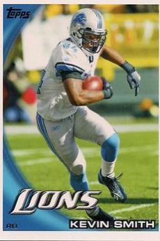 Kevin Smith #14 Football Cards 2010 Topps