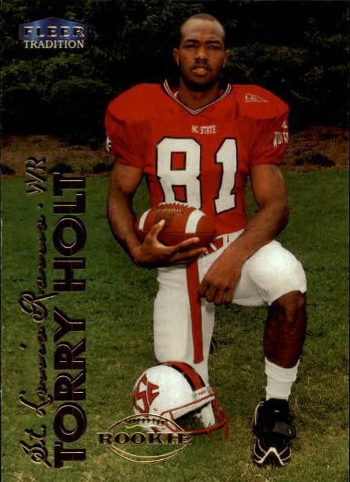 Torry Holt #273 Football Cards 1999 Fleer Tradition