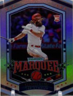 Brandon Marsh #1 Baseball Cards 2022 Panini Chronicles Marquee