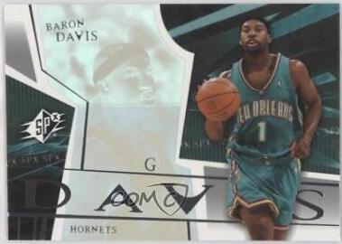 Baron Davis #53 Basketball Cards 2003 Spx