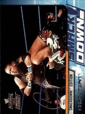 Christian #46 Wrestling Cards 2002 Fleer WWE Raw vs Smackdown