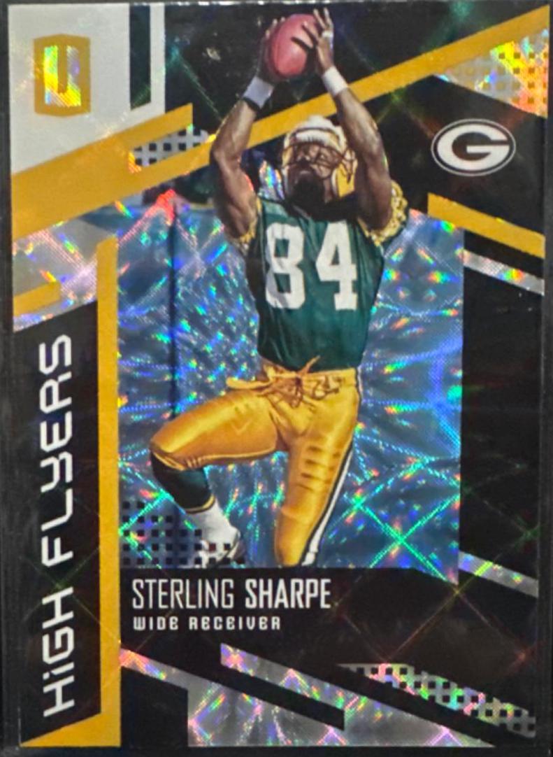 Sterling Sharpe #HF-SS Football Cards 2017 Panini Unparalleled High Flyers