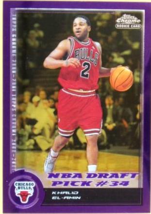 Khalid El-Amin #184 Basketball Cards 2000 Topps Chrome