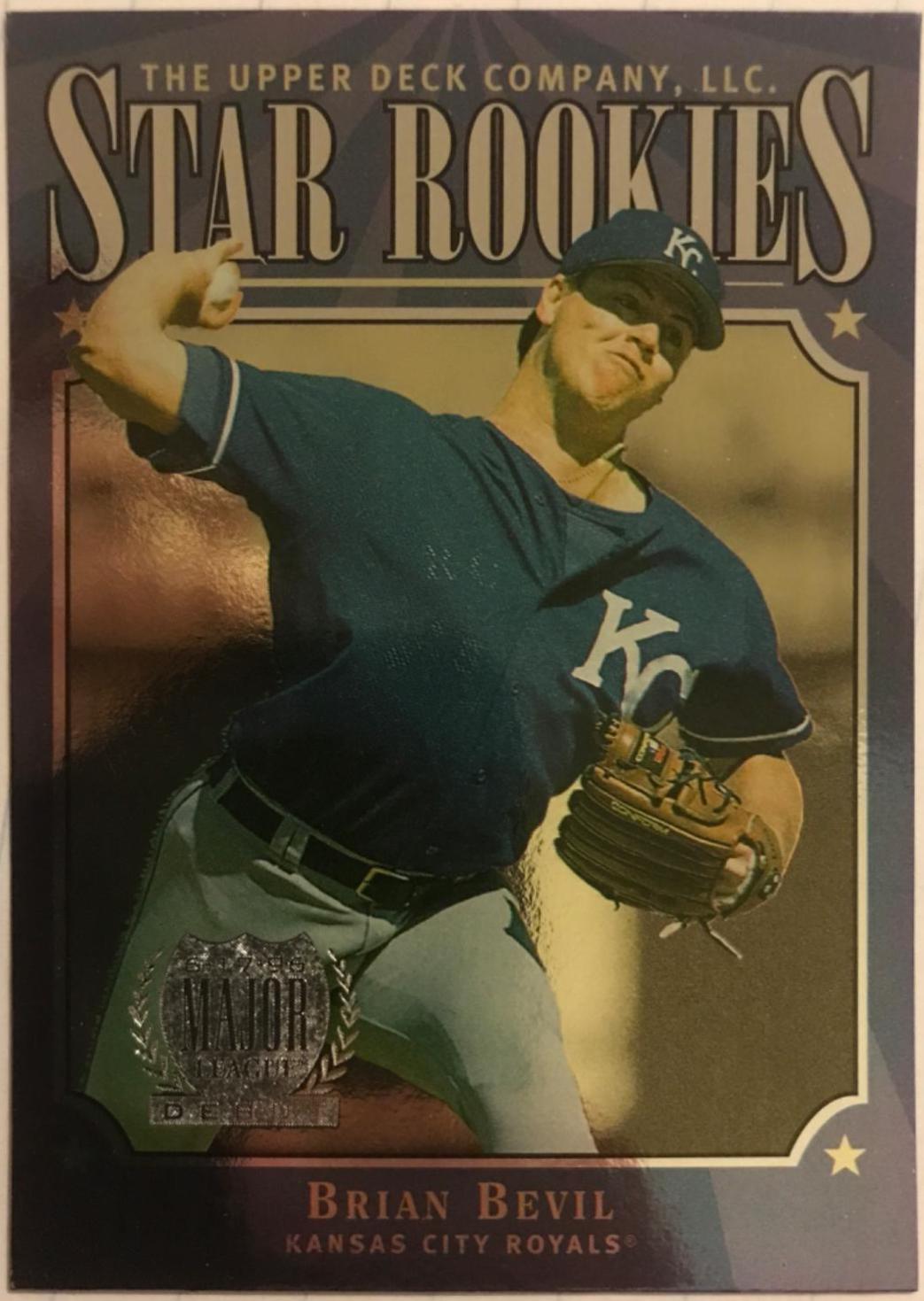 Brian Bevil #286 Baseball Cards 1997 Upper Deck